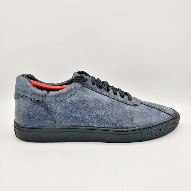 ESQUIVEL X Classic Weekender Black Hand Painted Sneakers (Men's US Size 13) $335