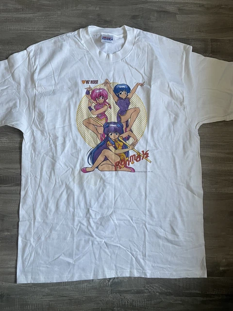 Ranma Vintage Shirt : 90s Ranma 1/2 Anime Vintage Anime T Shirt Xl 22.5" 28"
