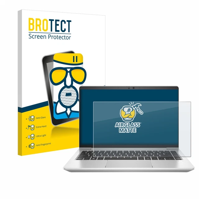 BROTECT Antireflecterende Beschermfolie voor HP EliteBook x360 1040 G9 Anti-Glare Screen Protector, Mat, Ontspiegelend