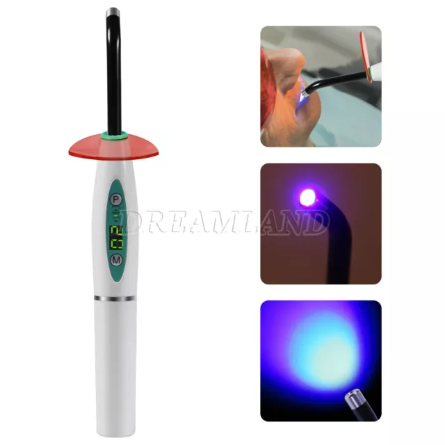 Dental Dentaire Lampe LED à photopolymériser Wireless Curing Light 1500mW 5W