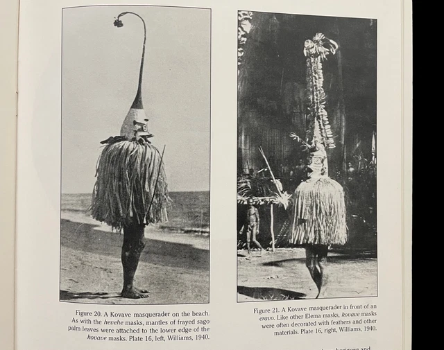 Hevehe  Art, Economics And Status In The Papuan Gulf Ucla 1982 Elema Masks Gope
