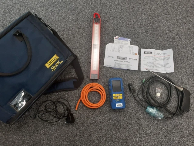 Anton Sprint Pro 1 Analizzatore gas di scarico - Cal scaduto marzo 2023 - Con manometro