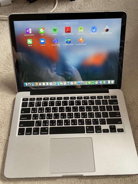 MacBook Pro 13-inch Retina, 2015, Intel Core i5 2.7GHz, 8 GB RAM, 128GB SSD