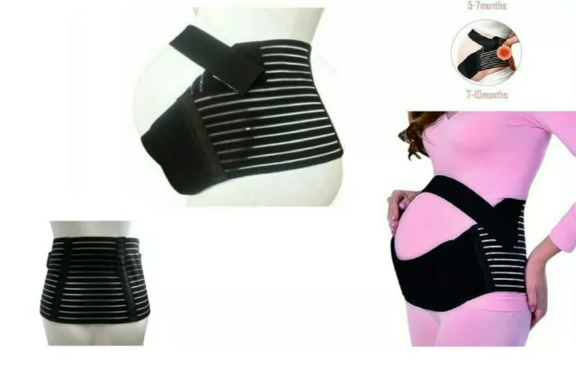 Maternity Support Belt Waist Abdomen Pregnant Belly Band Tummy Back Brace Relief