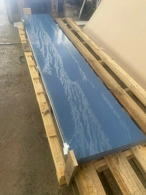 Pac Clad .032 Slate Blue w/ vinyl