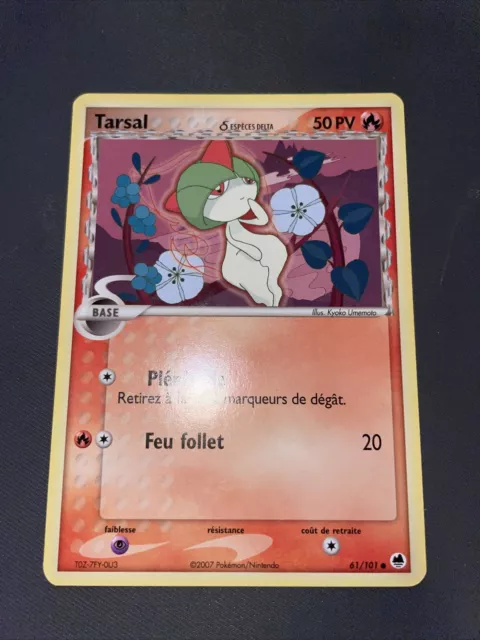 Tarsal Commune - Pokemon 61/101 Ex Ile Des Dragons Neuf Francais