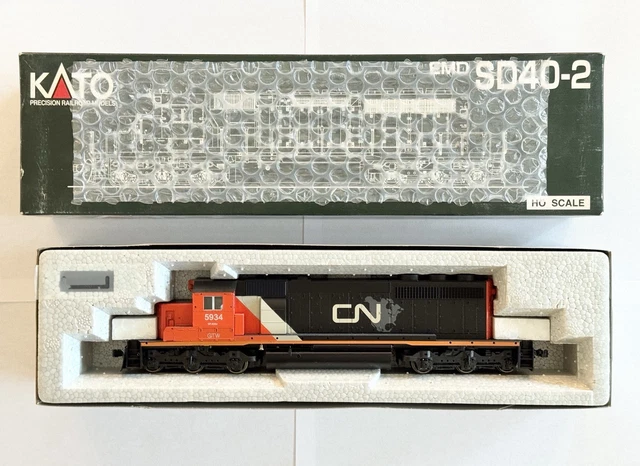 KATO HO 37-1701 locomotive diesel EMD SD45 CP RAIL 5493 EUR