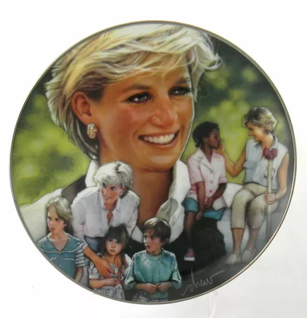 Franklin Mint Princess Diana Plate Angel of Hope Heirloom Recommendation