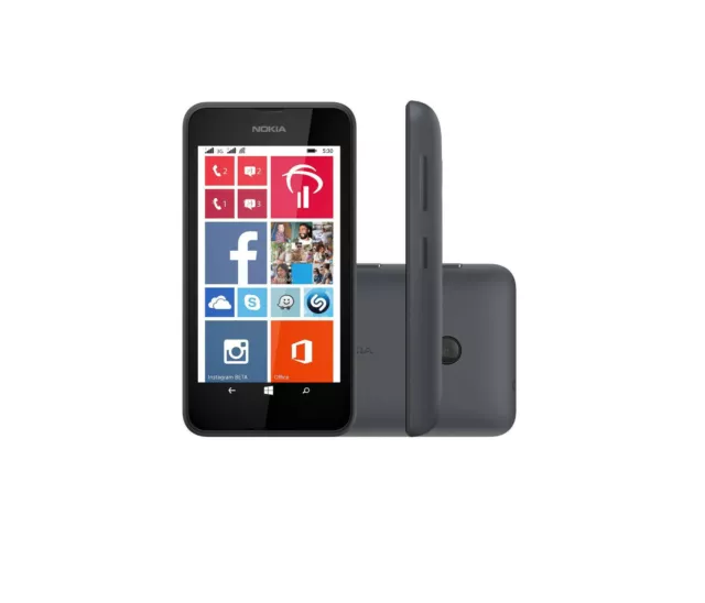 Nokia Lumia 530 in Grey Handy Dummy Attrappe - Requisit, Deko, Ausstellung