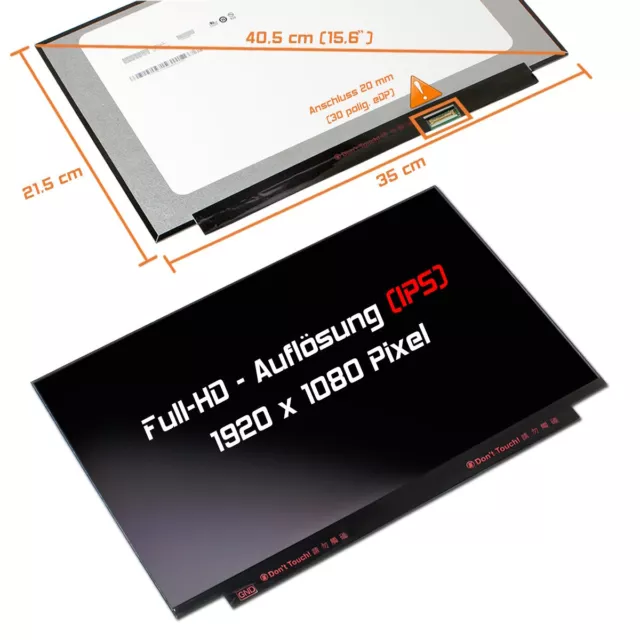 15,6" LED Display matt passend für Lenovo ThinkPad P53S Full-HD 1920x1080