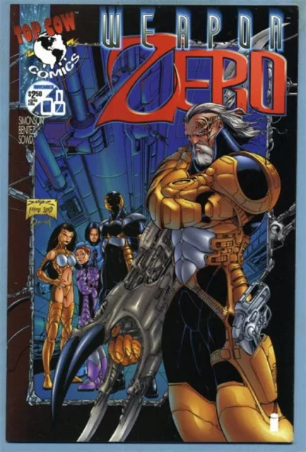 Weapon Zero #8 1996 Walter Simonson Joe Benitez Image Top Cow