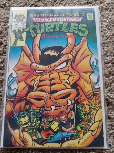 Teenage Mutant Ninja Turtles Adventures #28, Archie Adventure Series, 1992 VF/NM