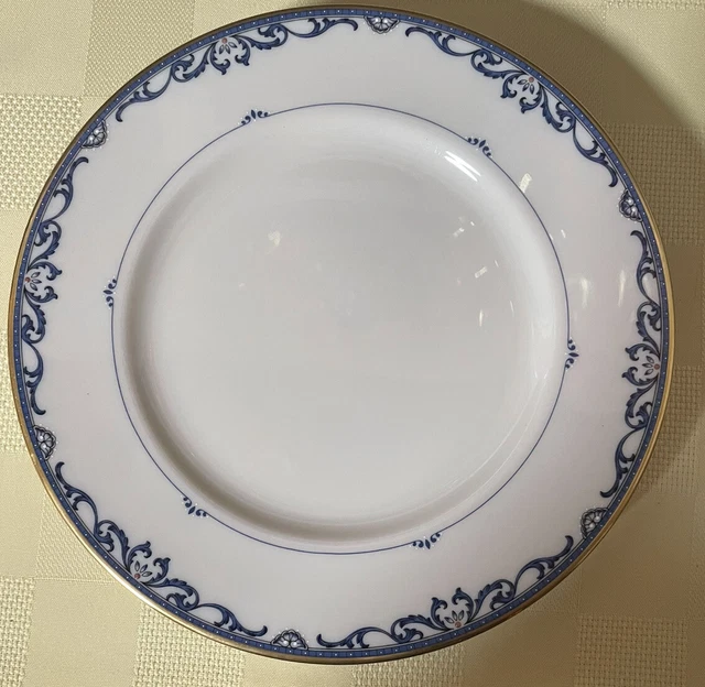 Set Of 4 Vintage Gold Trim Lenox Liberty Salad Desert Plates 8 3/5” Across Nice