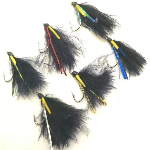 6,8 OR 12TROUT Fly Fishing Flies ASSORTED GOLD HEAD BUZZER BARBED