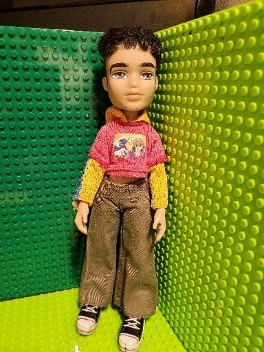 Brown Hair Bratz Doll Boy Dress Kids Play House Toy Hair Boys