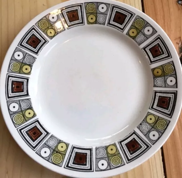 Vintage Kathie Winkle Broadhurst Ironstone Small Plate 17cm Retro Vgc