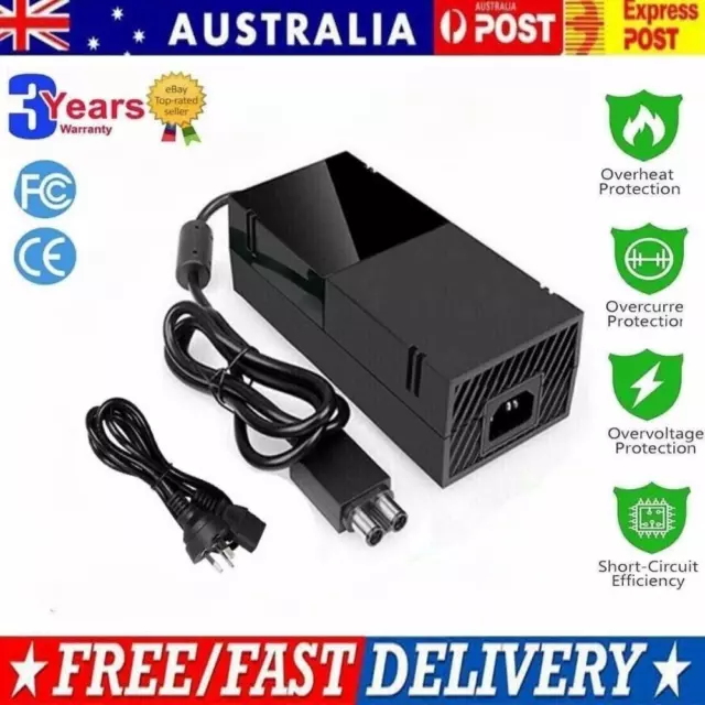 Power Supply AC Adapter Cord Cable Charger Console Brick AU Plug for XBOX ONE AU