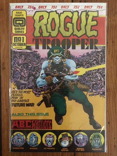 Rogue Trooper #1 (1986 Quality Comics) by Gerry Finley-Day, Dave Gibbons - FN/VF