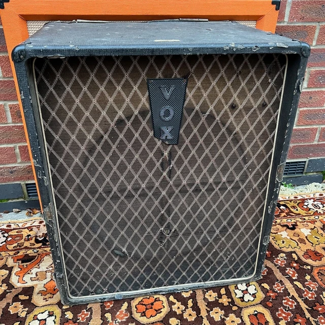 Vintage 1960s Vox AC50 Foundation Bass 1x18 Cabinet Amplifier w Goodmans Audiom