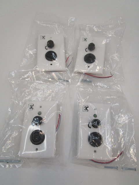 4 New Engineered Electronics Nurse Call 37S5 Duty station 900-029 Wall Box