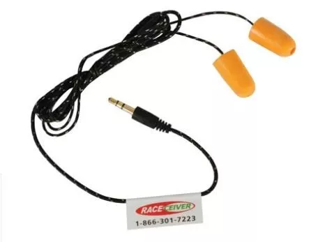 Raceceiver EP700 FD1600+ Semi-Pro Driver Racing Earpiece, Stereo
