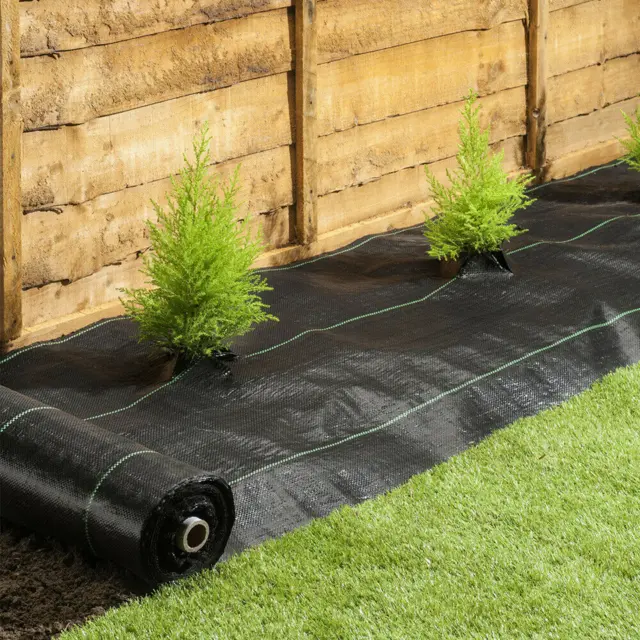 Heavy Duty Weed Control Fabric Membrane Garden Landscape Ground Cover Sheet Mat
