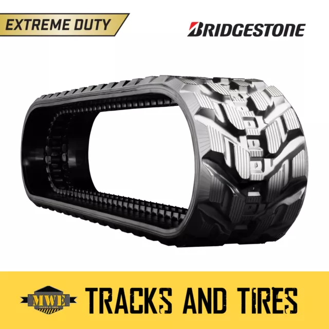 Fits Komatsu PC27MR-3  - 12" Bridgestone Extreme Duty  Excavator Rubber Track