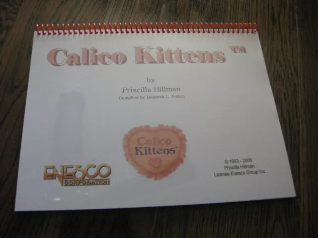 Calico Kittens by P Hillman - List & Photo Booklet