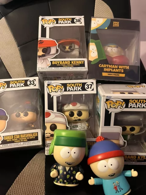 south park funko pop and youtooz lot