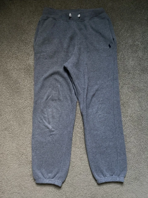 Boys Polo Ralph Lauren Size M 10-12 Gray Athletic Sweatpants