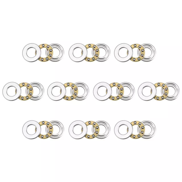 F6-12m Miniature Spinta Sfera Cuscinetti 6mmx12mmx4.5mm per Acciaio Cromato 10Pz