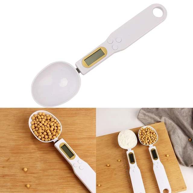 Cuchara de medición electrónica cuchara mantequilla especias sal 22,7*5,1*1,4 cm CR2032