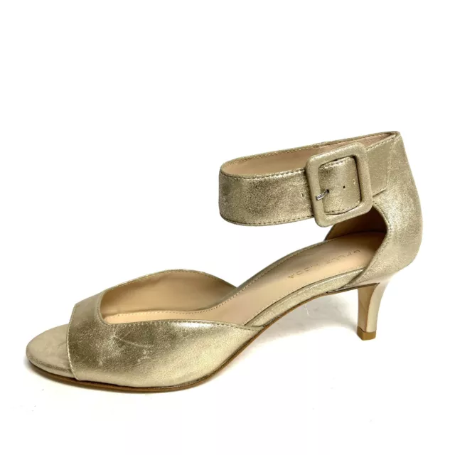 Pelle Moda Womens Berlin Sandal Gold 9.5 M