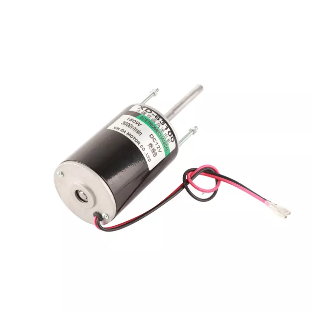 150W Large Power High Speed Brush DC Motor CW/CCW 12V 3000rpm For DIY Generator