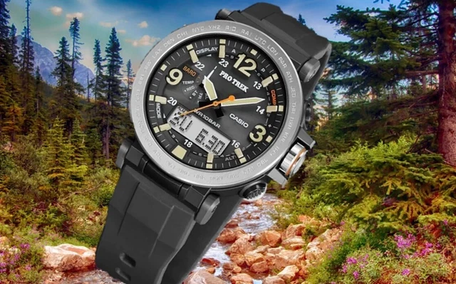 Montre Casio PRO TREK PRG600-1 Safari – Triple Capteur, Homme, Très Bon état