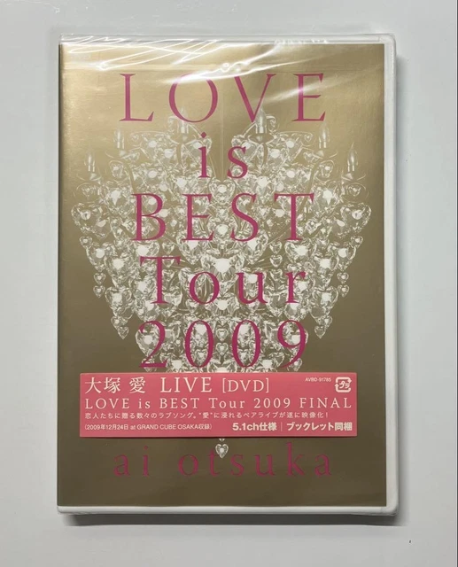 OTSUKA AI LOVE Is Best Tour 2009 Final Live DVD Used
