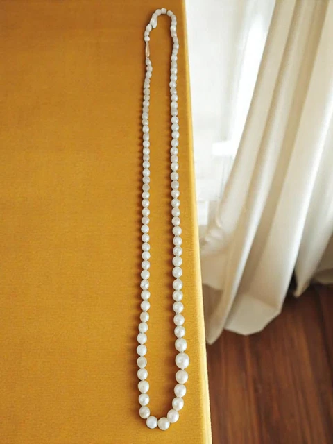 Collier En Perles De Culture Authentiques Vintage - Occasion - Perles Naturelles