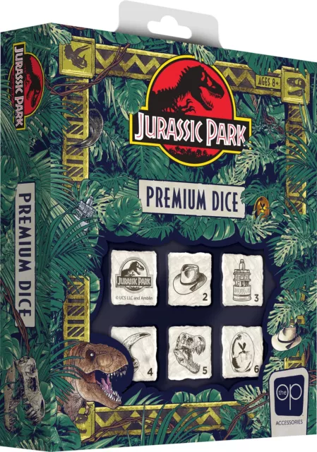 USAopoly Jurassic Park Premium Dice Set