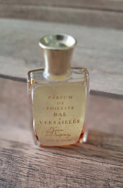 Flacon Vintage Vide Bal à Versailles De Jean Desprez - Parfum Ancien, 20 Ml, Senteur Florale, France
