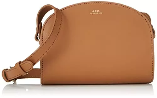 [APC] Shoulder Bag PXBJQ-F61392 SacDemi-LuneMini Camel