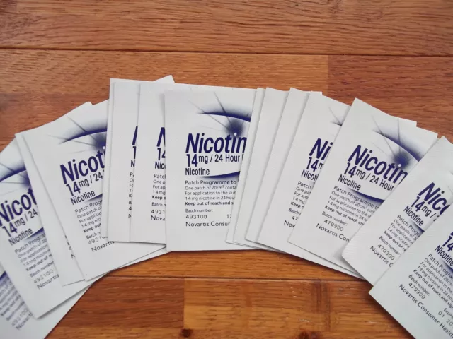 NICORETTE / NIQUITIN / NICOTINELL  X 7 Loose Patches (Choose Strength)