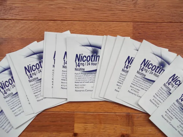 NICORETTE / NIQUITIN / NICOTINELL etc. X 10 Loose Patches (Choose Strength) 2