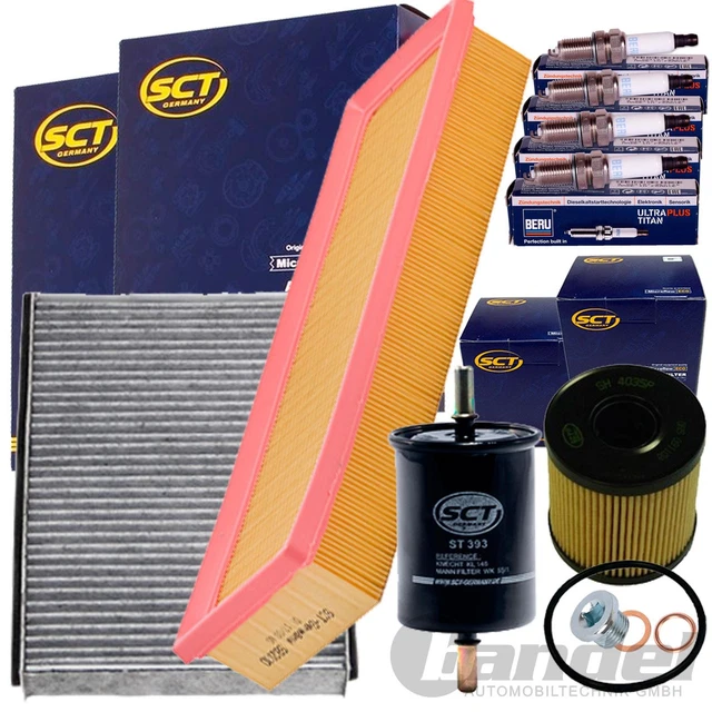 Kit Complet De Révision Vidange YAMAHA TMAX 530 (2012-2016) - 3 Filtres à Air + 1 Filtre à Huile + Bougies