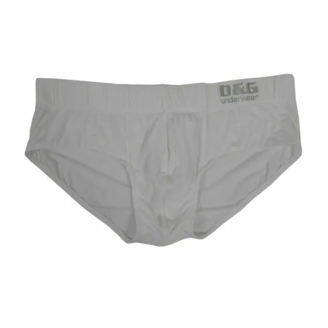 Dolce & Gabbana D&G Men's White Brando Brief Underwear US XS EU S