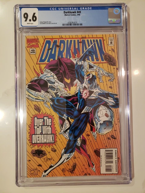 Darkhawk 49 CGC 9.6 Marvel Comics 1995 1st Overhawk