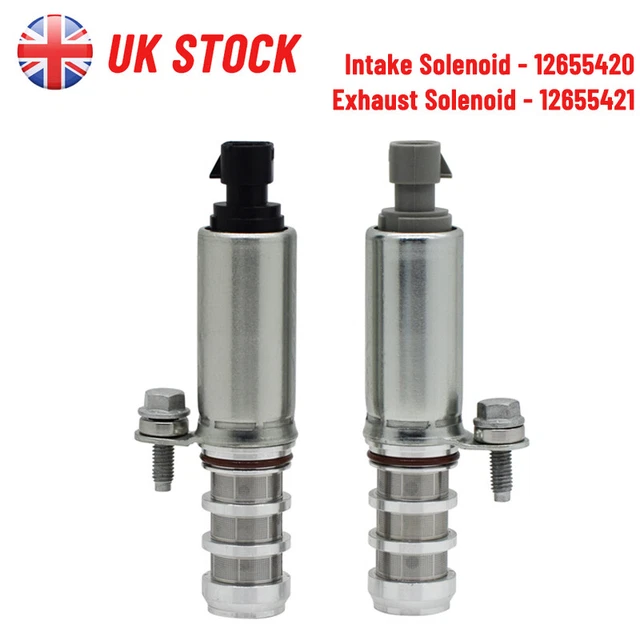 INLET+EXHA VVT VANOS Solenoid Camshaft Actuator For Vauxhall Astra 2.0