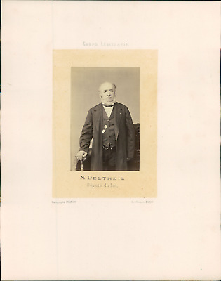 1820-1868 France député du Jura Corps Législatif Comte Lionel de Toulongeon 