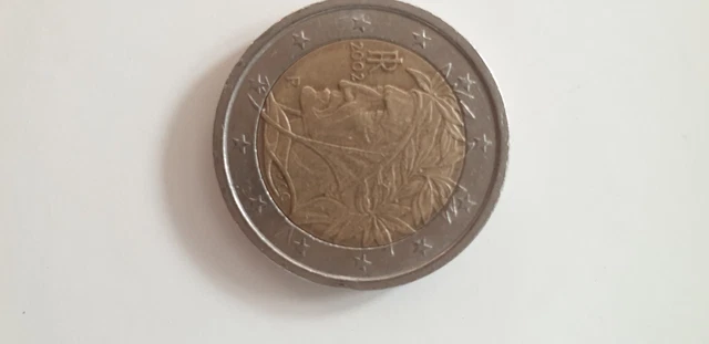 pièce de 2 euros rare 2002 Dante Alighieri