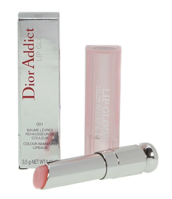 DIOR ADDICT LIP Glow Colour Awakening Lip Balm 001 Pink (Damaged