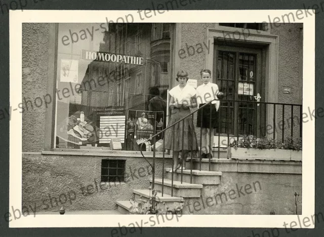 Foto Obere Stadt-Apotheke Dillingen Homöopathie Pharmazie Kinder Schwaben 1955